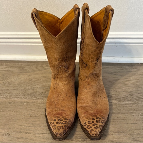 Old Gringo Leopardito Women's Cowboy Boots - Size 8 B - Picture 9 of 13